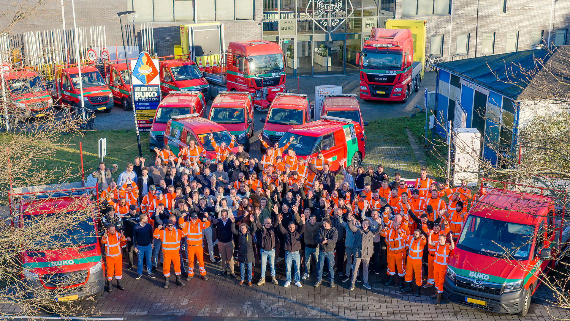 Drone fotografie BUKO Beverwijk